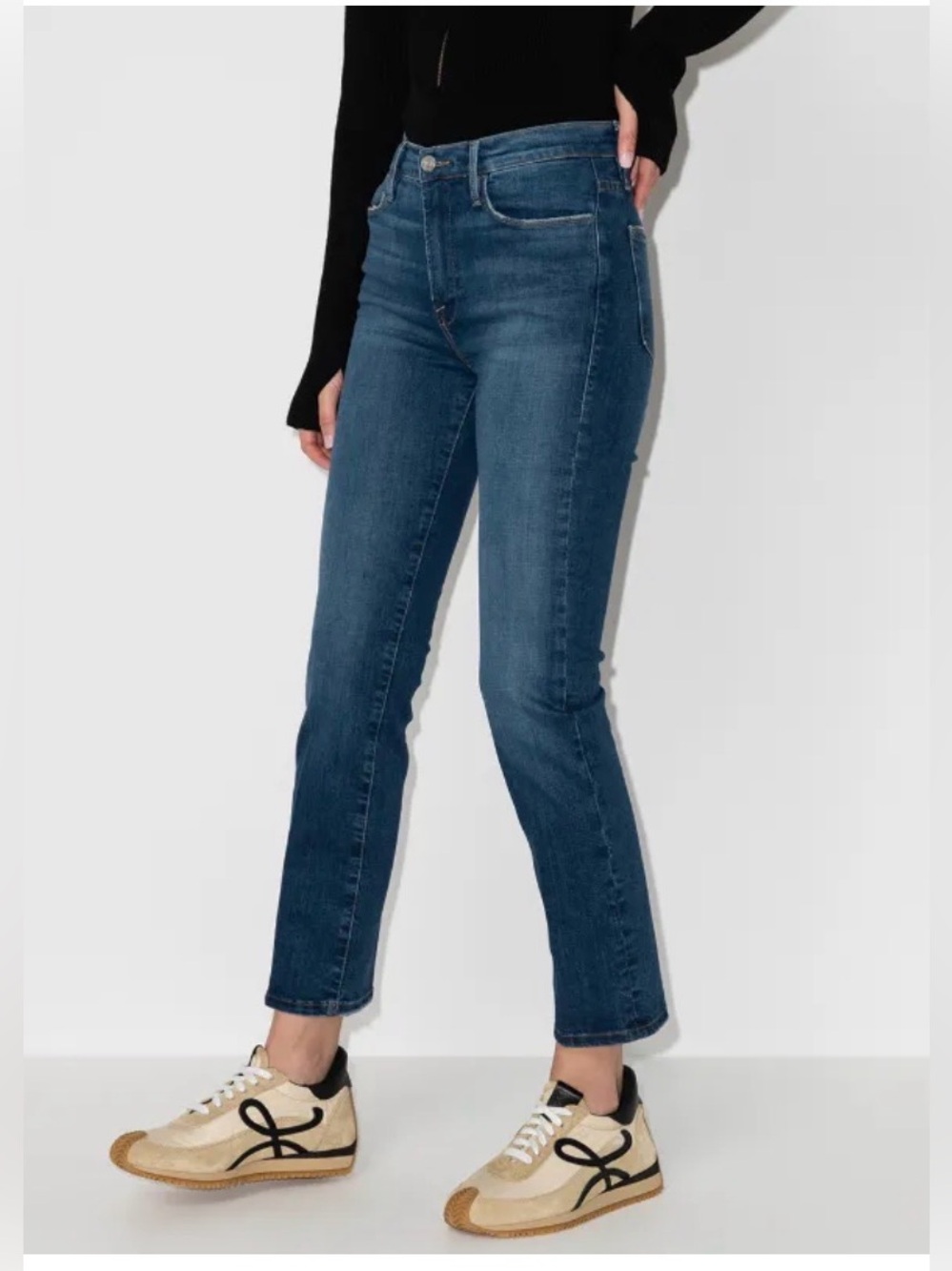 Frame Le High Straight Jeans